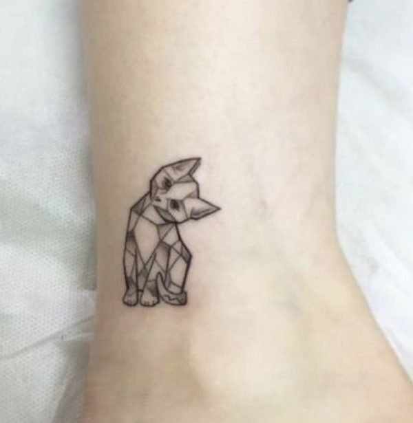 Clear Small Cat Meaningful Tattoo - Small Cat Tattoos - Small Tattoos -  MomCanvas