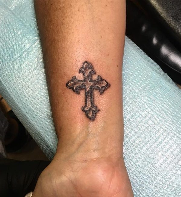 Exquisite Small Cross Tattoos - Small Cross Tattoos - Small Tattoos -  MomCanvas