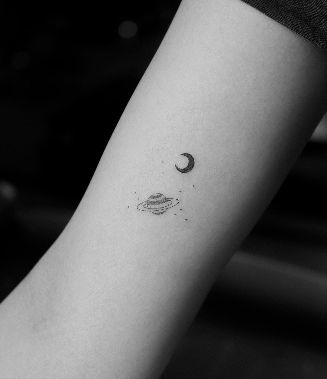20 Moon Tattoos That Are Simply Magical  CafeMomcom