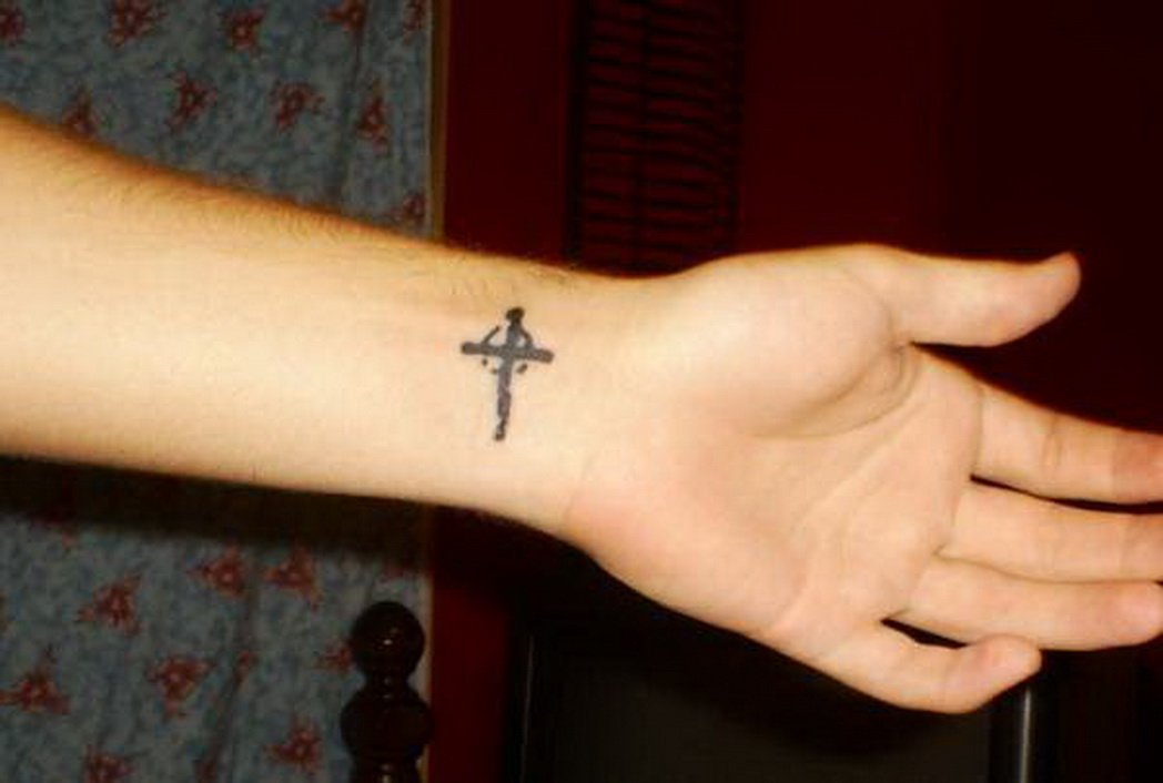 Immaculate Small Cross Tattoos - Small Cross Tattoos - Small Tattoos -  MomCanvas