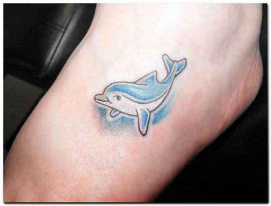 Small Dolphin Tattoos Design - Small Dolphin Tattoos - Small Tattoos -  MomCanvas