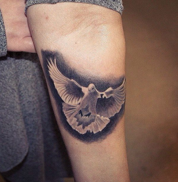 Baffling Small Dove Tattoos - Small Dove Tattoos - Small Tattoos - MomCanvas