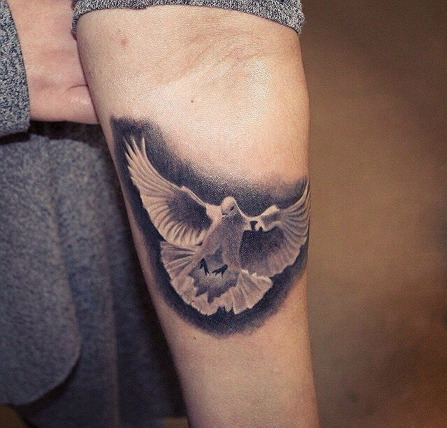 Baffling Small Dove Tattoos - Small Dove Tattoos - Small Tattoos ...
