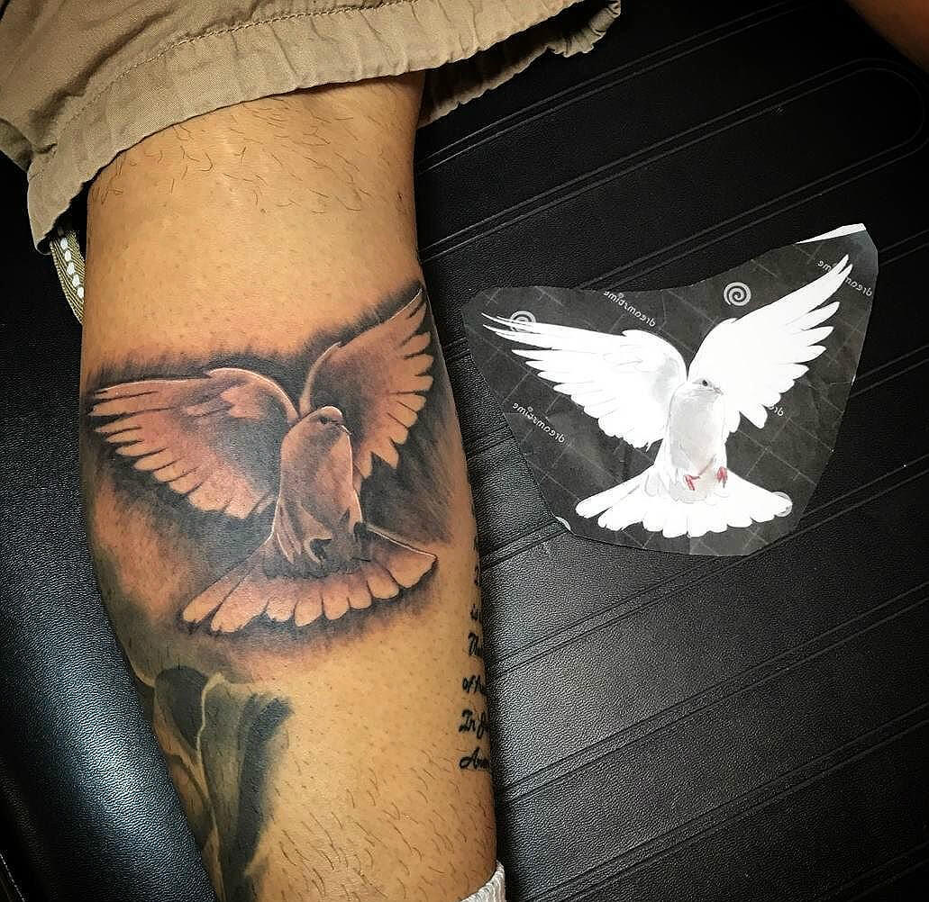 27 Amazing Dove Tattoo Designs With Meanings Ideas and Celebrities  Body  Art Guru