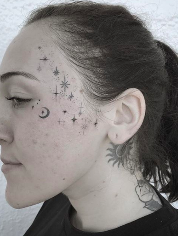 Face tattoo ideas 2023 Choose between 20 amazing small designs both for  men and women