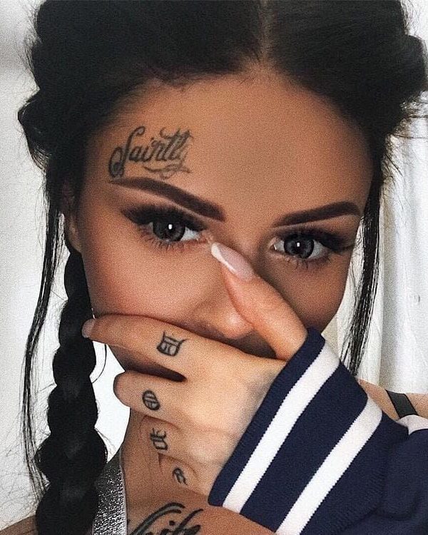 25 Sweet Side Face Tattoos  Tattoodo
