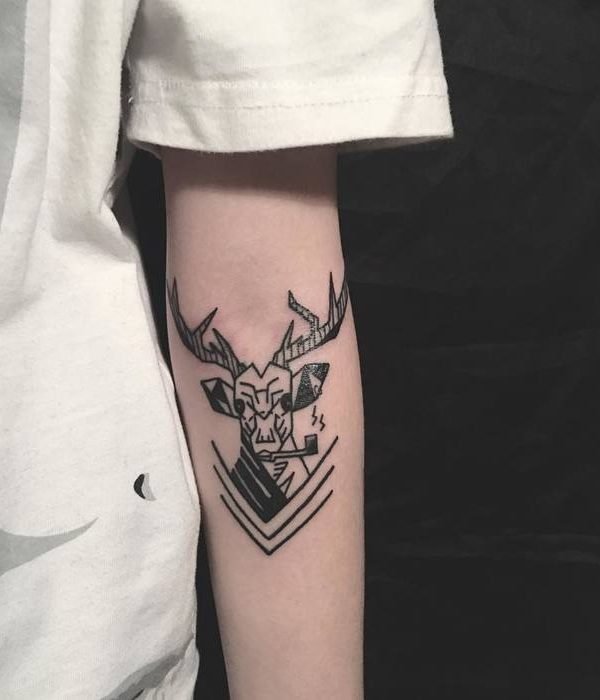56 Deer Tattoos For Females  Tattoo Designs
