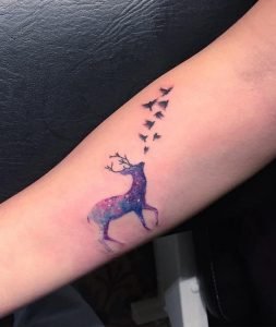 Perfect Small Deer Tattoo - Small Deer Tattoos - Small Tattoos - MomCanvas