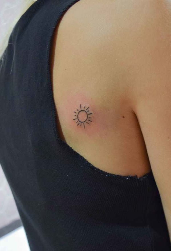 10 Best Small Sun Tattoo DesignsCollected By Daily Hind News