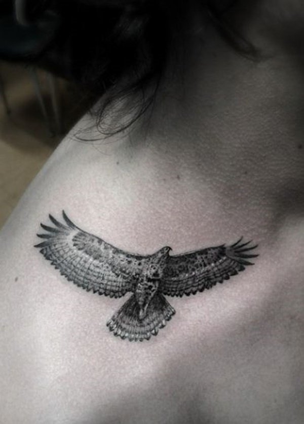 Eagle Tattoo On Neck  Tattoo Designs Tattoo Pictures