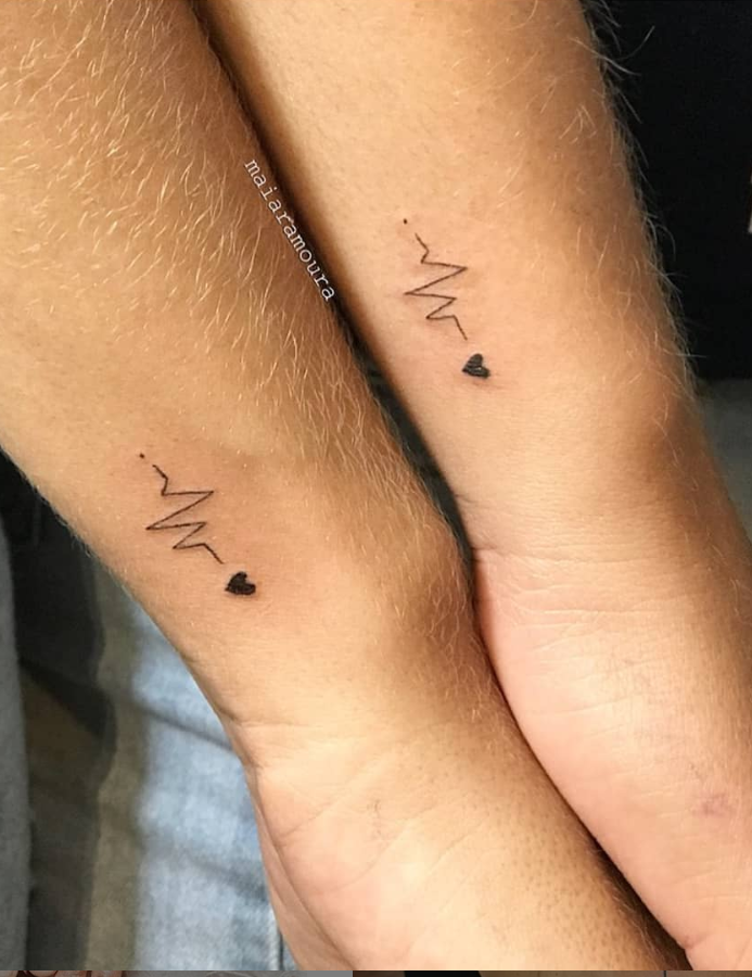 Small Couple Tattoo Design - Small Couple Tattoos - Small Tattoos -  MomCanvas