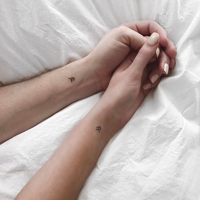 Standard Small Couple Tattoo - Small Couple Tattoos - Small Tattoos - MomCanvas