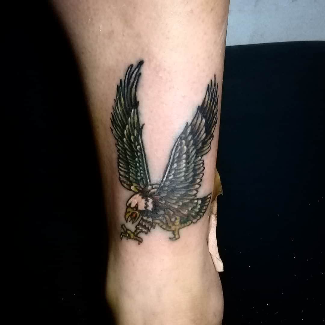 Stunning Small Eagle Tattoo - Small Eagle Tattoos - Small Tattoos