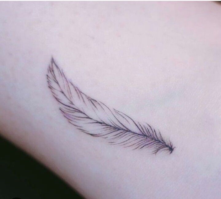 Feather tattoo for girls  small wrist tattoo designs making tutorial   YouTube