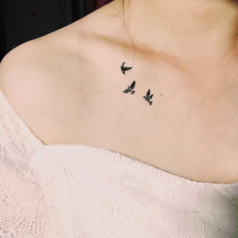 Clear Meaningful Small Bird Tattoo - Small Bird Tattoos - Small Tattoos ...