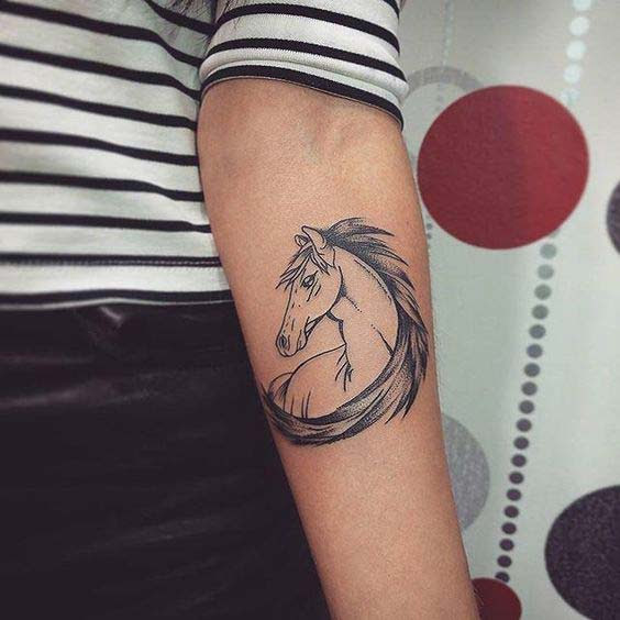 Astonishing Small Horse Tattoo - Small Horse Tattoos - Small Tattoos -  MomCanvas