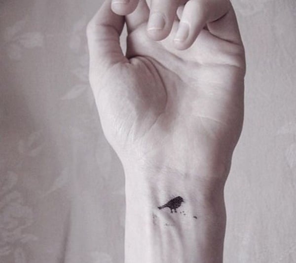 Exquisite Small Bird Tattoo on Arm - Small Bird Tattoos - Small Tattoos -  MomCanvas