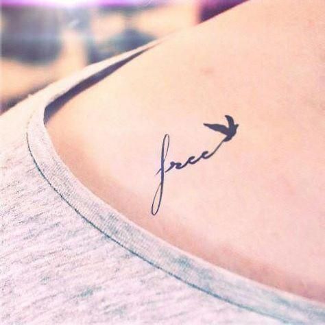 Staggering Small Bird Tattoo - Small Bird Tattoos - Small Tattoos - MomCanvas