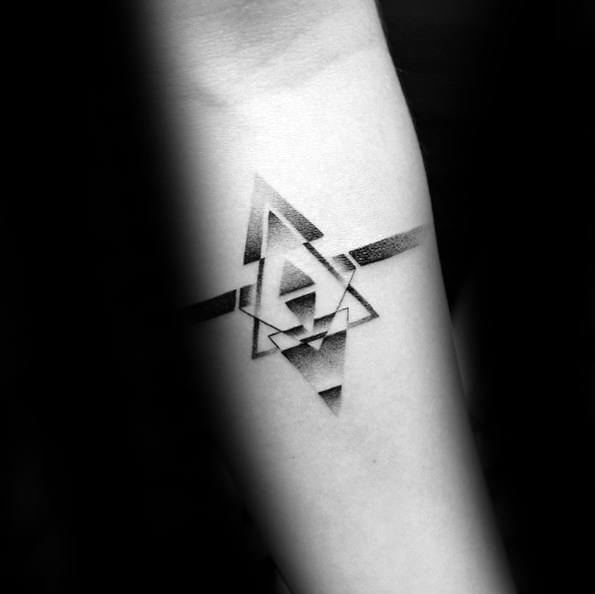Staggering Small Geometric Tattoos on Arm - Small Geometric Tattoo - Small  Tattoos - MomCanvas